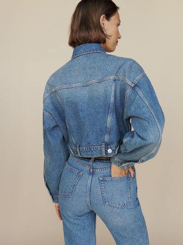 jori cropped denim jacket
