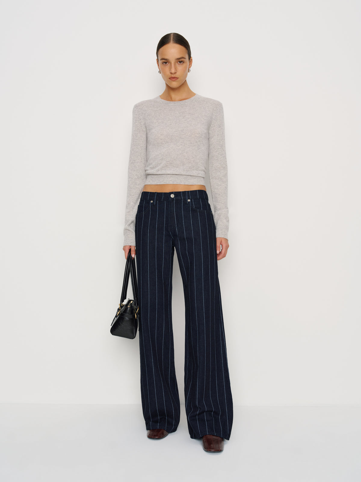 cary low rise slouchy wide leg jeans