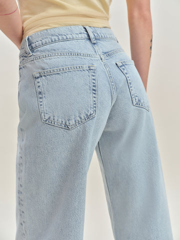 cary low rise slouchy wide leg jeans