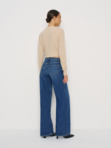 cary low rise slouchy wide leg jeans