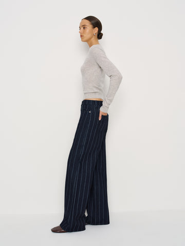 cary low rise slouchy wide leg jeans