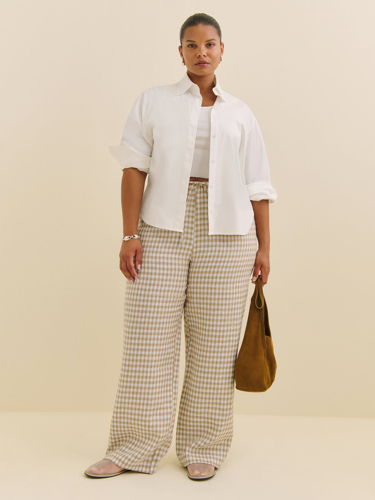 olina linen pant es