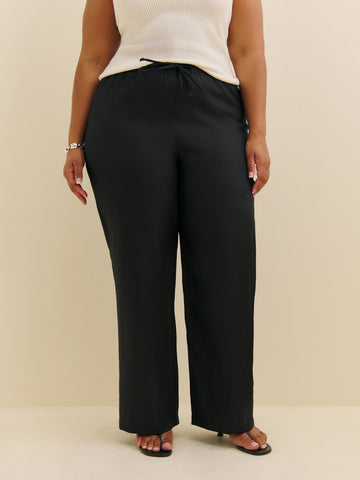 olina linen pant es