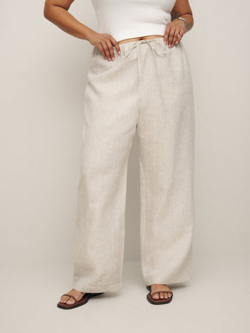olina linen pant es