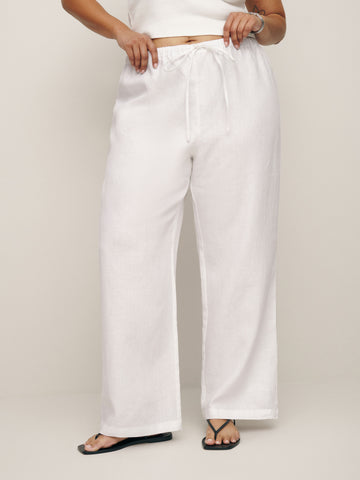 olina linen pant es