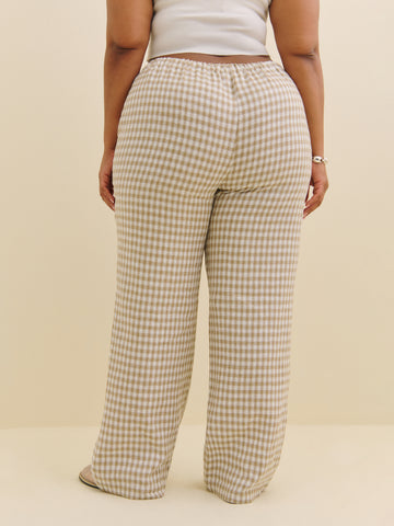 olina linen pant es
