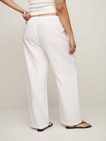 olina linen pant es