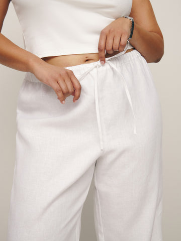 olina linen pant es