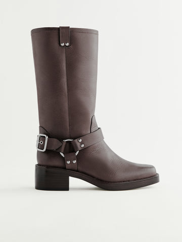francesca moto boot