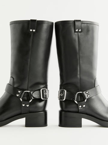 francesca moto boot