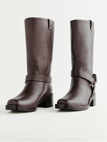 francesca moto boot