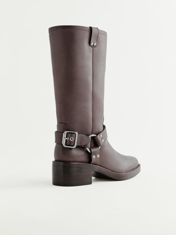 francesca moto boot