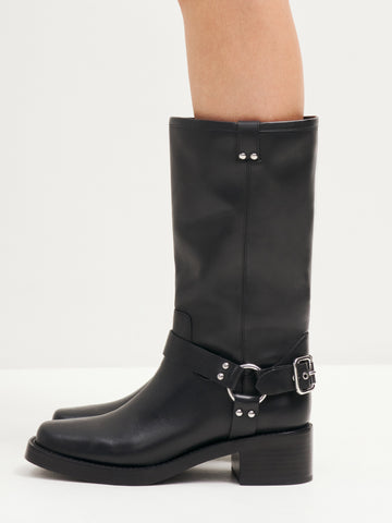 francesca moto boot