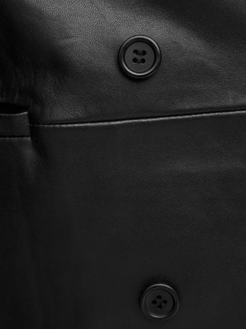 veda dalia relaxed leather blazer es