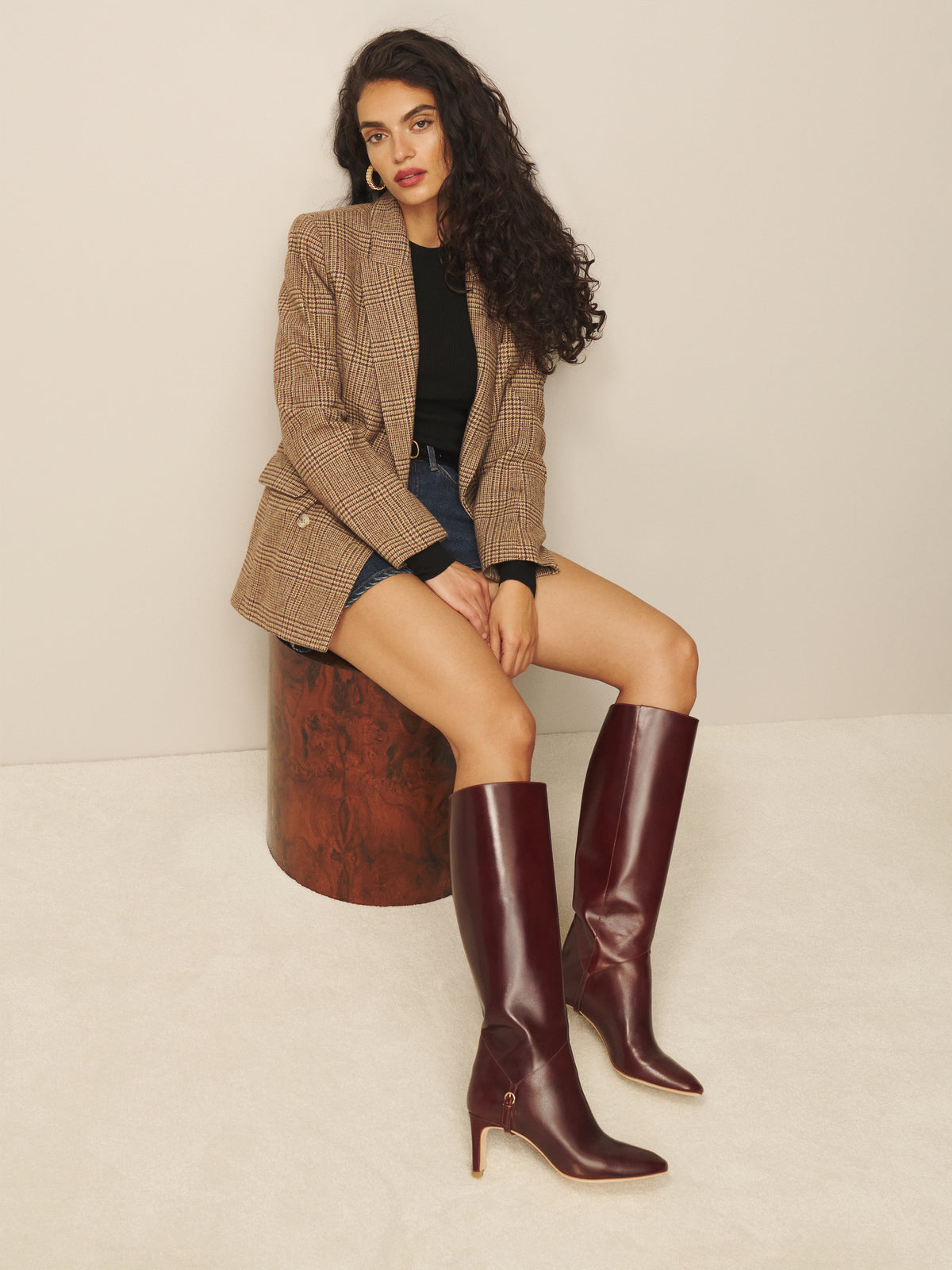 gaelle knee boot
