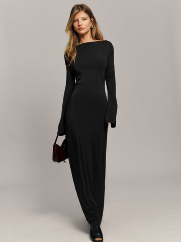 aurelio knit dress
