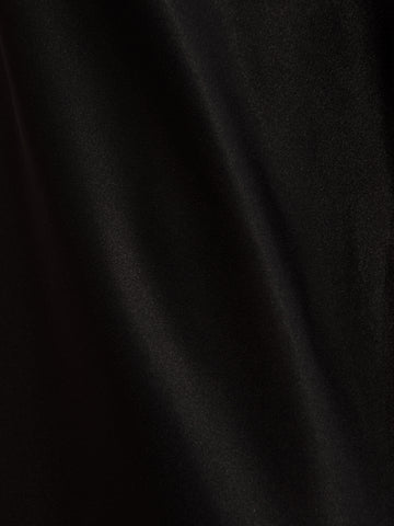 petites gale satin mid rise bias pant