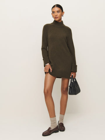 tate regenerative wool sweater dress