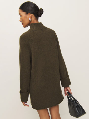tate regenerative wool sweater dress