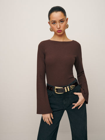 miller knit top
