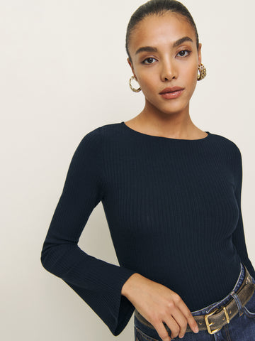 miller knit top