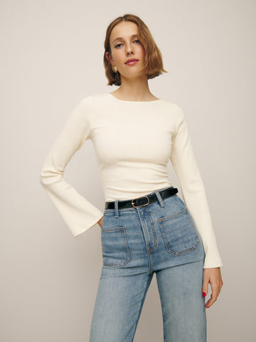 miller knit top