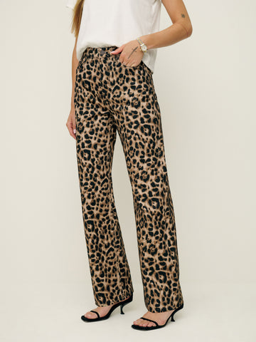 cary high rise slouchy straight leg jeans