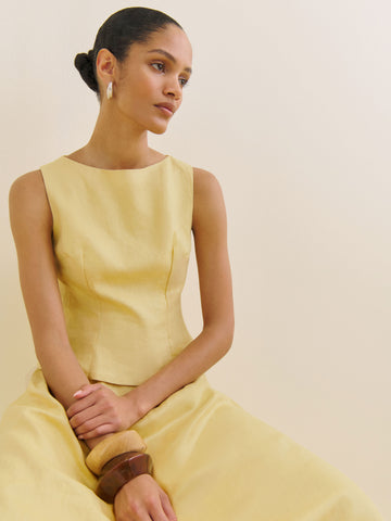 moya linen two piece