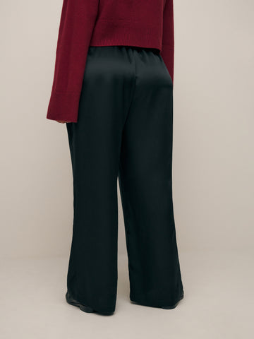 olina silk pant es