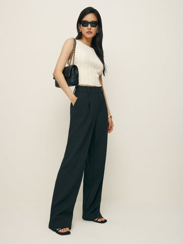 petites alex mid rise pant