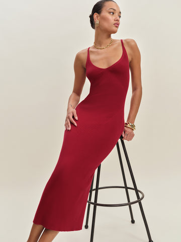 dahlia cotton sweater dress