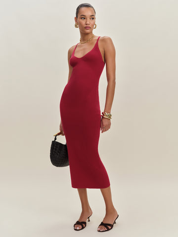 dahlia cotton sweater dress