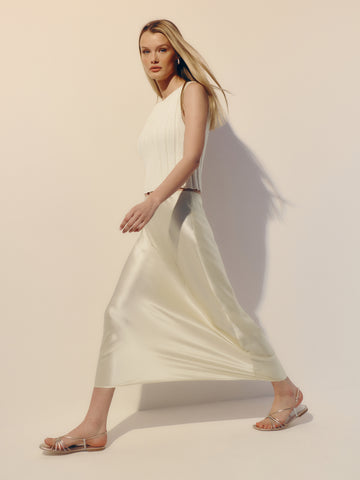 callie cotton ribbed sweater tank