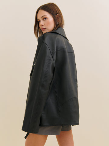 veda doyer leather jacket