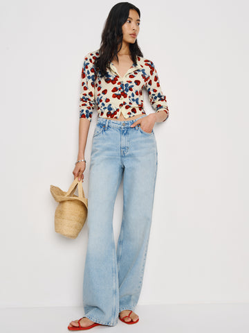 bernadette crew cardigan