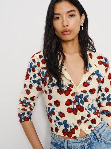 bernadette crew cardigan