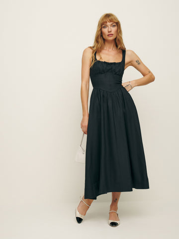 balia linen dress