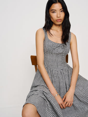 balia linen dress