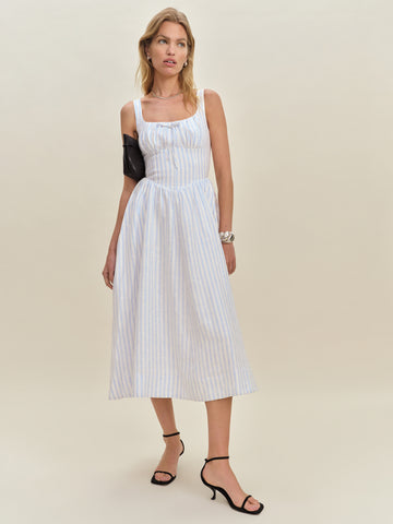 balia linen dress