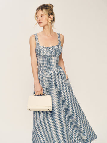 balia linen dress
