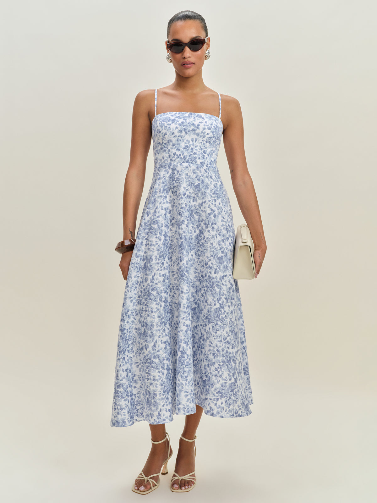 monette linen dress