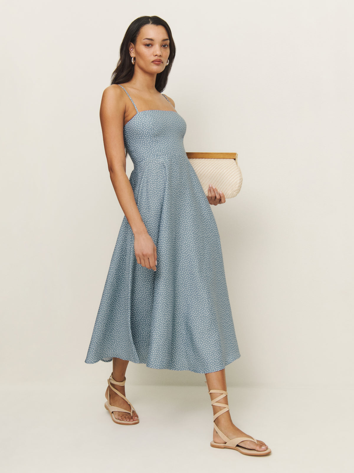 monette linen dress