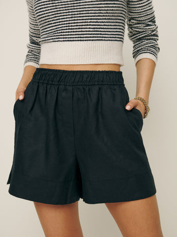 charlotte linen short