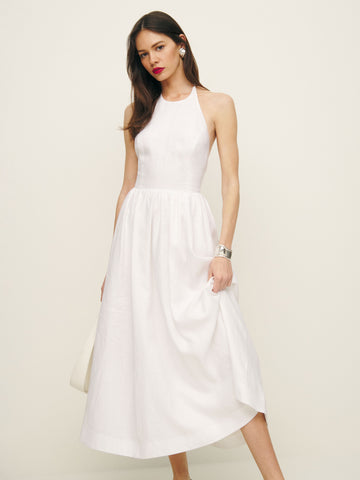 percy linen dress
