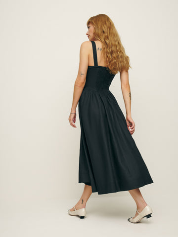 petites balia linen dress