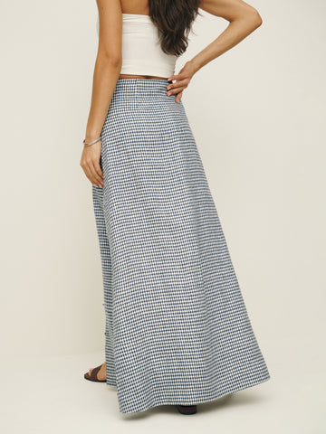 andi linen maxi skirt