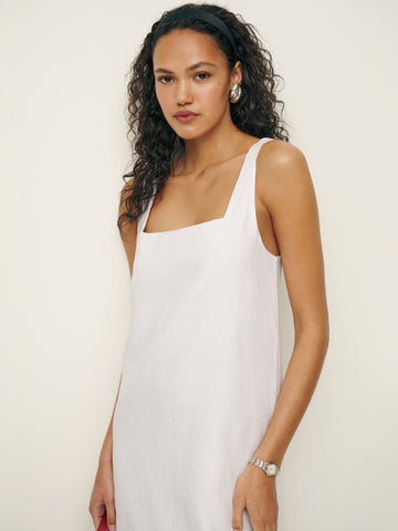 cami linen dress