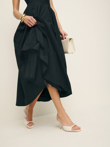 clementine heeled mule sandal