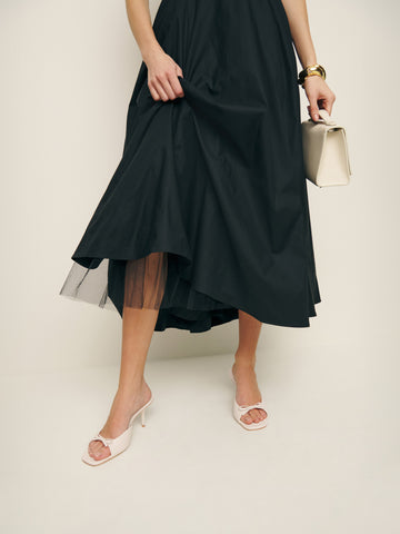 clementine heeled mule sandal