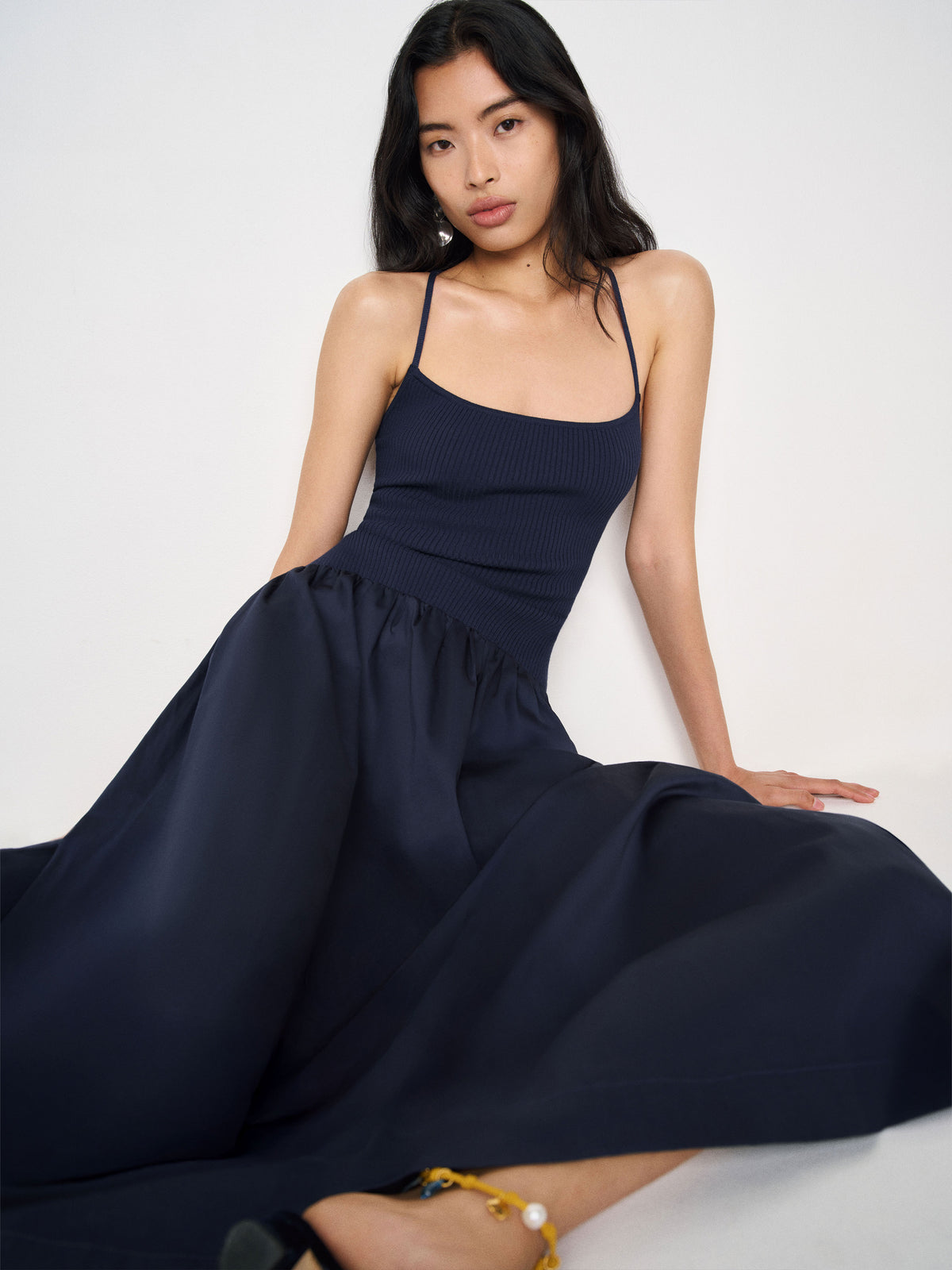 ginny cotton sweater dress